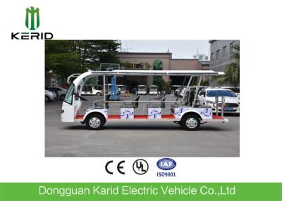 China Stadt-Besichtigungs-Bus New Energys des Sitzer-14 mini reiner elektrischer mit Sicherheits-Ketten zu verkaufen