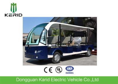 China 72V AC Motor Electric Sightseeing Car With 11 Seats / Electric Tourist Car for sale