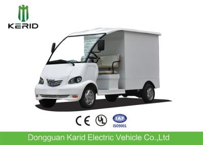 中国 4kW DCモーターによって運転されるBattery-powered CarryヴァンWith Enclosedの貨物箱 販売のため