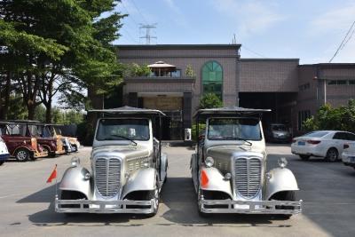 China Klassieke Open Sightseeingsbus 11 de Elektrische Klassieke Auto van Seater met Onderhouds Vrije Batterij Te koop