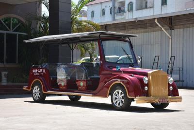 China Comfortable 8 Seater Classic Luxury Vehicle Old Vintage Electric Car Battery Powered for sale