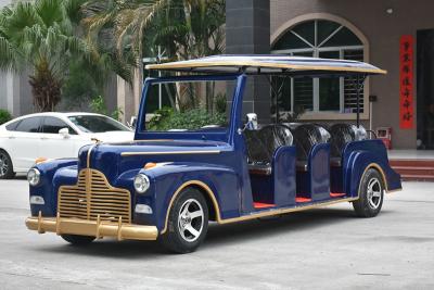 China Novo lançado 11 passageiros elétrico vintage carrinho 4 rodas veículo elétrico à venda