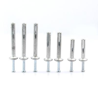 China Zinc-alloy 13x42 Zinc Alloy Expansion Drywall Anchor Fastener Speed Wall Plug Screw Anchors for sale