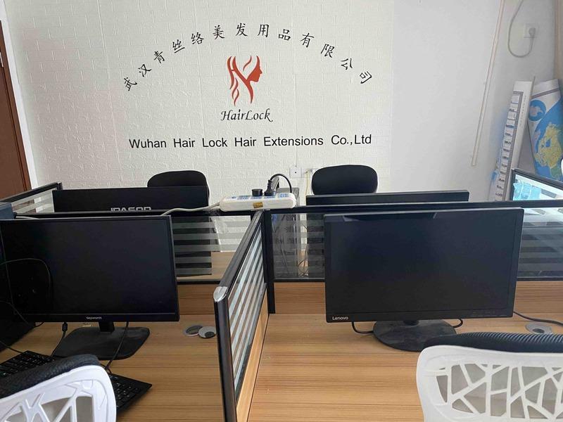 Verified China supplier - Wuhan Hair Lock Hair Extension Co., Ltd.