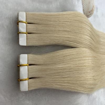 China 100% Straight Hair Curly Lock Hair Double Drown Tape In Hair Extensions for sale