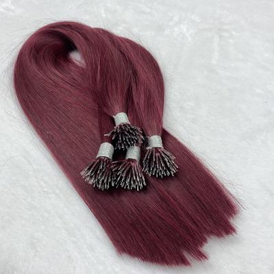 China Curly Good Quality Nano Hair Extensions Super Virgin Remy Hair Extension Straight Hair for sale