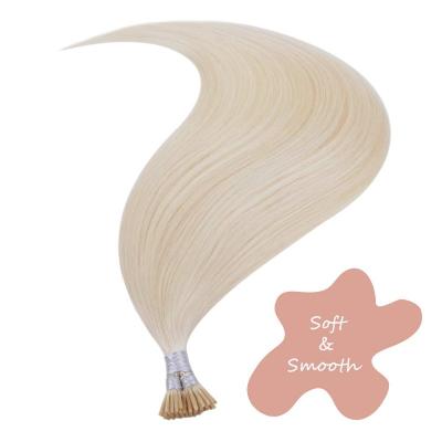 China Silky Straight Wave Hairlock I Tip Double Drawn Hair Extensions Cheap Wholesale Hair Extensions for sale