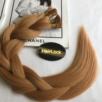 China Silky Straight Wave I Tip Hair Extensions Factory Wholesale Unprocessed Hair Extensions 100% Hair Extension for sale