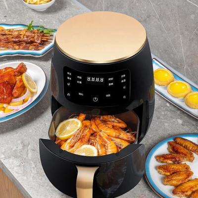 China Crest digital silver air fryer NOI hotel khong electric deep dau dog for sale