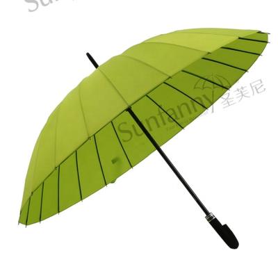 China Japanese high quality 24K new product traditional one straight candy color umbrella maker china for sale