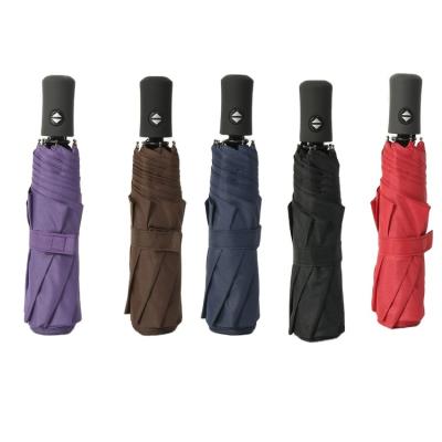 China Cheap popular easy transitional hot sale 3 open folds umbrella for sale