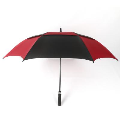 China Traditional Umbrella Factory In China Double Layer Large Windproof Golf Umbrella for sale