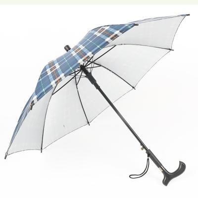 China New Traditional Invention Cheap Straight Special Idea Crutch Walking Stick Umbrella For Gift for sale