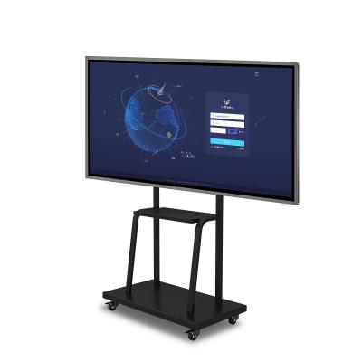 China School Teaching 3840*2160 4K Display Pen Or Finger Touch Screen Smart Board LCD TV All Single Interactive Flat Panel PC 75 Inch for sale