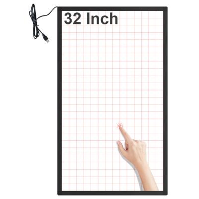 China Available 32 Inch Aluminum Alloy Professional Well Designed Interactive Touch Screen Panel Infrared Multi Frame for sale