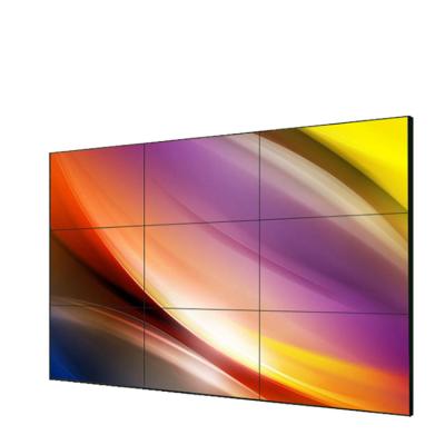 China Split Screen 55 Inch 3x3 TV LCD Video Wall Digital Signage And Indoor Led Video Wall Equipment With Ultra Narrow Bezel for sale