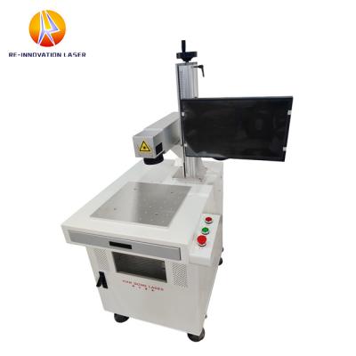 China Air Cooled Fiber Optic Marking Machine Cabinet 20D Large Fiber Laser Marking Machine Desktop Metal Metal for sale