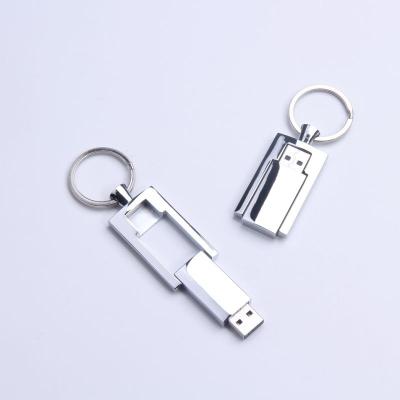 China Customized swivel metal flash disks 8gb flash drives on sale for sale