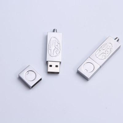 China Top quality chips metal portable usb flash drive,4 gig flash drive for sale