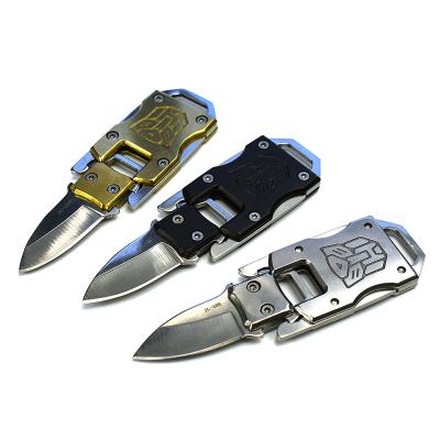 China Mini Stainless Folding Tool Transformers Knife Multifunctional Main Knife Steel Outdoor Knife Self-Defense Tool for sale