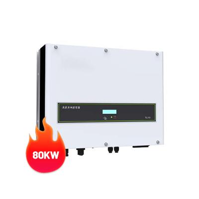 China Solar Power System Home Grid Tie Solar Inverter 35kw 50kw 60kw 80kw On Grid Inverter Price CE TUV Solar Inverter With Pure Sine Wave Inverters for sale