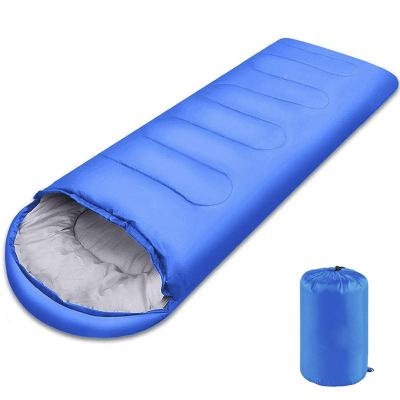 China 2021 Portable Ultralights Hot Selling Product Envelope Sleeping Bag Outdoor Camping Thickened Adult Hollow Cotton Sping Sleeping Bag for sale