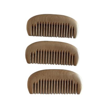 China Custom Wooden Comb Naturally Eco-Friendly Wooden Comb Small Wooden Comb for sale