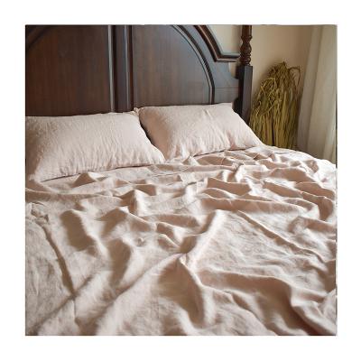 China Nondisposable LZ 100% Pure Washed French Linen Linen Bedding for sale