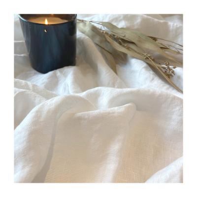 China breathable LZ linen canvas fabric/washed linen fabric/white french linen fabric for sale