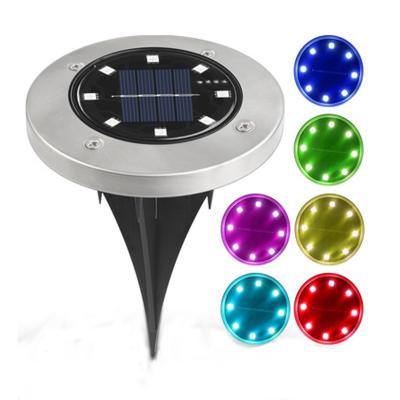 China Colorful Solar LANDSCAPE Earth Light Waterproof Solar Outdoor Led Lights for sale