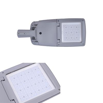 China Build in Road Driver Outdoor LED Street Light Smd 100W IP66 LED Area Light Waterproof Shoe Box Light Price for sale