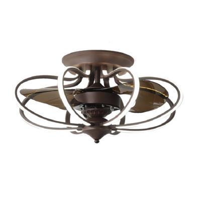 China Modern Blade Ceiling Fan With LED Light Ceiling Lamp With Fan for sale