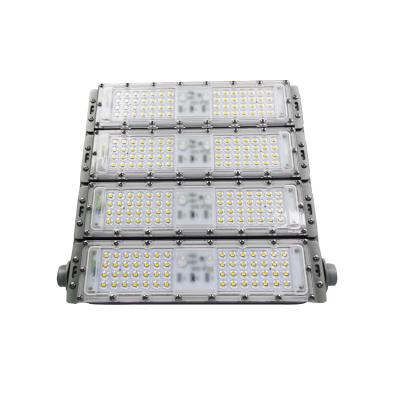 China Sports Stadiums Ip65 Smd 125lm/w Outdoor Fixture 200W Modular Led Flood Lights Led Tunnel Lights Aluminum Alloy Garden Lights for sale