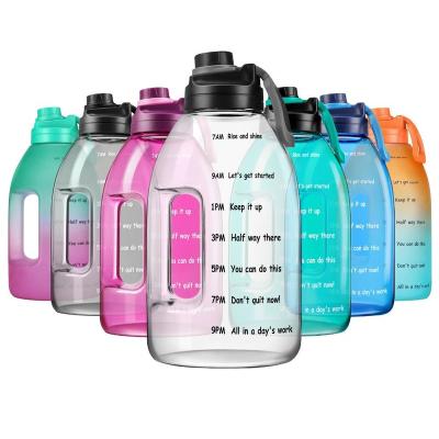 China 1 Gallon Jug Modern Plastic Sports Gym Water Bottles Outdoor Drinking Water Bottle for sale