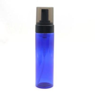 China High Quality Low Moq Empty Lotion Liquid Soap Bottle Dispenser Pump 200ml Blue Foaming Lotion Pump Bottle for sale