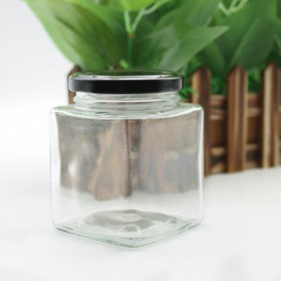 China Sustainable High Quality Glass Jelly Jar 8oz Glass Packaging 250ml for sale