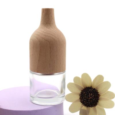 China Wholesale Customized Logo Home Decor Aroma Bottle Glass Tubular Diffuser Bottles Hot Sale Aromatherapy for sale