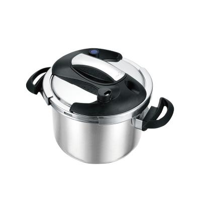 China Sustainable HIGH QUALITY EASY OPERATE TRADITIONAL CHINESE STAINLESS STEEL PRESSURE COOKER for sale