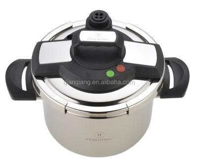 China Sustainable Factory Direct Commercial Customized Bottom Sandwich Stainless Steel Pressure Cooker for sale