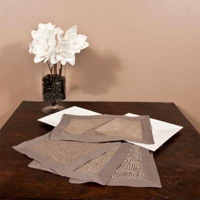 China Wholesale high quality custom stylish washable linen napkins disposable for dinner table for sale