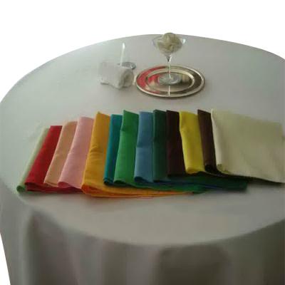 China Wholesale Disposable Elegant High Quality Washable Disposable Day Custom Linen Dinner Napkins Table Cloth for sale