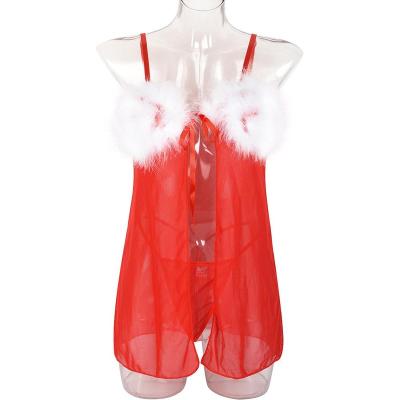 China 100% Polyester Sexy Lingerie Babydoll Waist Quantity Christmas Bunny Cosplay Bodysuits For Women for sale