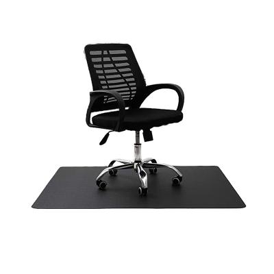 China Washable Wholesale Home Office Hardwood Floor Protect Easy to Move Clean Non Slip 120*90 CM Office PVC Chair Mat for sale