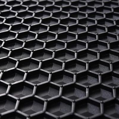 China All-Weather Non-Toxic Odorless Non-Toxic Honeycomb Black All-Weather Non-Toxic Odorless Roll Material PVC Strip Car Floor Rubber Mat Te koop