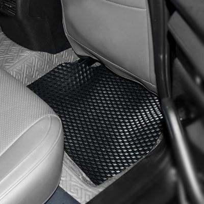 China New Arrivals All Weather Protection Customized Products Honeycomb Floor 5d Non-Slip Rubber Mats Strip Diamond Car Mats For Model 3 y Tesla Model for sale