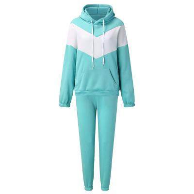 China Winter Women's Warm Hoodies Set Breathable Two-Piece Tracksuit Pants Female Jogging Sweaters Sweatshirts Training Tracksuit for sale