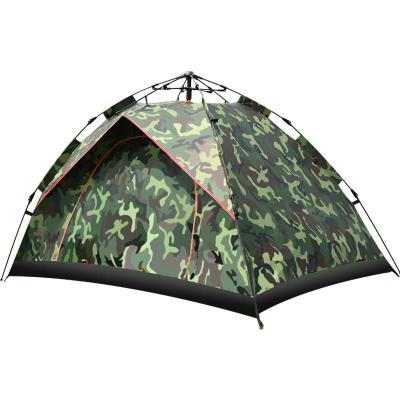 China Waterproof Camouflage/Field Game Fishing Camping Hike Tent Separated Double Layer Travel Tent Anti UV 4 Season Camping Tent for sale