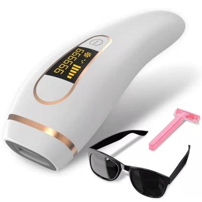 China Custom Logo Hair Remover Mini Hair Removal Machine IPL Epilator Pulsed Light Home Laser Hair Removal Device for sale