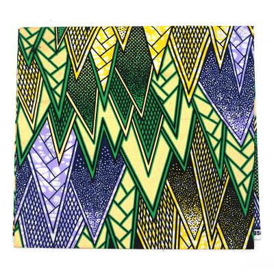 China Breathable African Wax Print Fabric Colorful Wax Print Pattern 100% Cotton Wax Fabric for sale