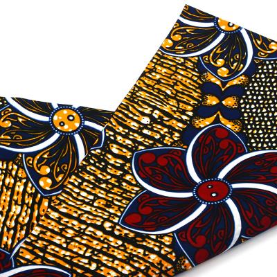 China 2021 African Fashion Printed New Wax Cloth Comfort Fabric Breathable for sale